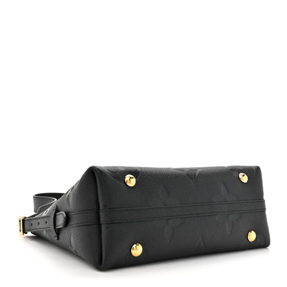 Louis Vuitton Empreinte Carryall PM Black 5 of 12
