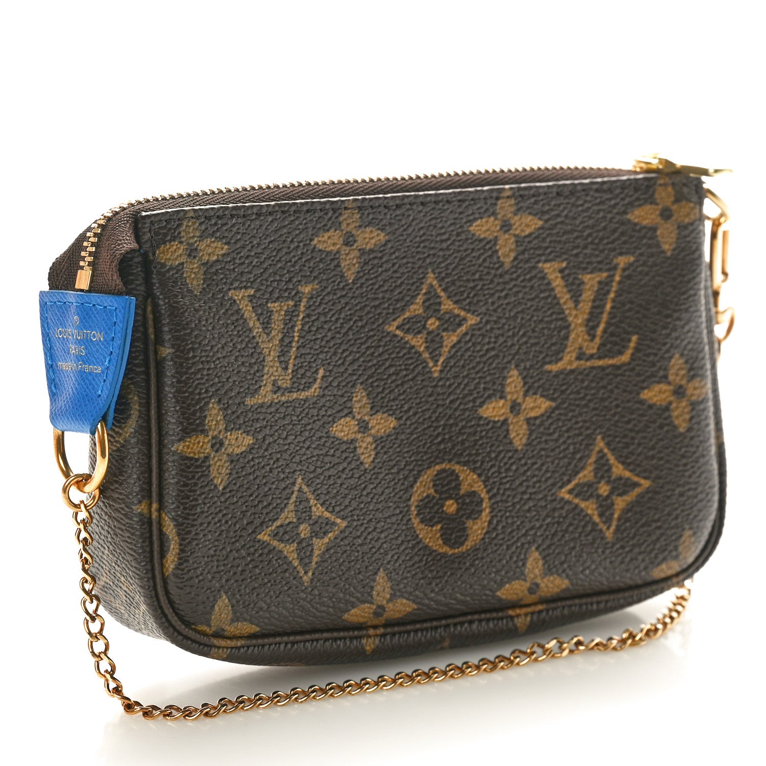Louis Vuitton Monogram 2019 Christmas Animation Mini Venice Pochette Accessories Blue 3 of 11