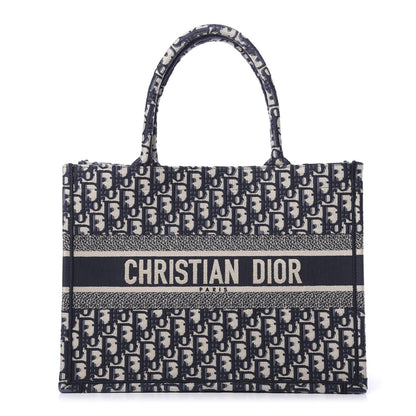 Christian Dior Oblique Medium Book Tote Blue Multicolor 1 of 10