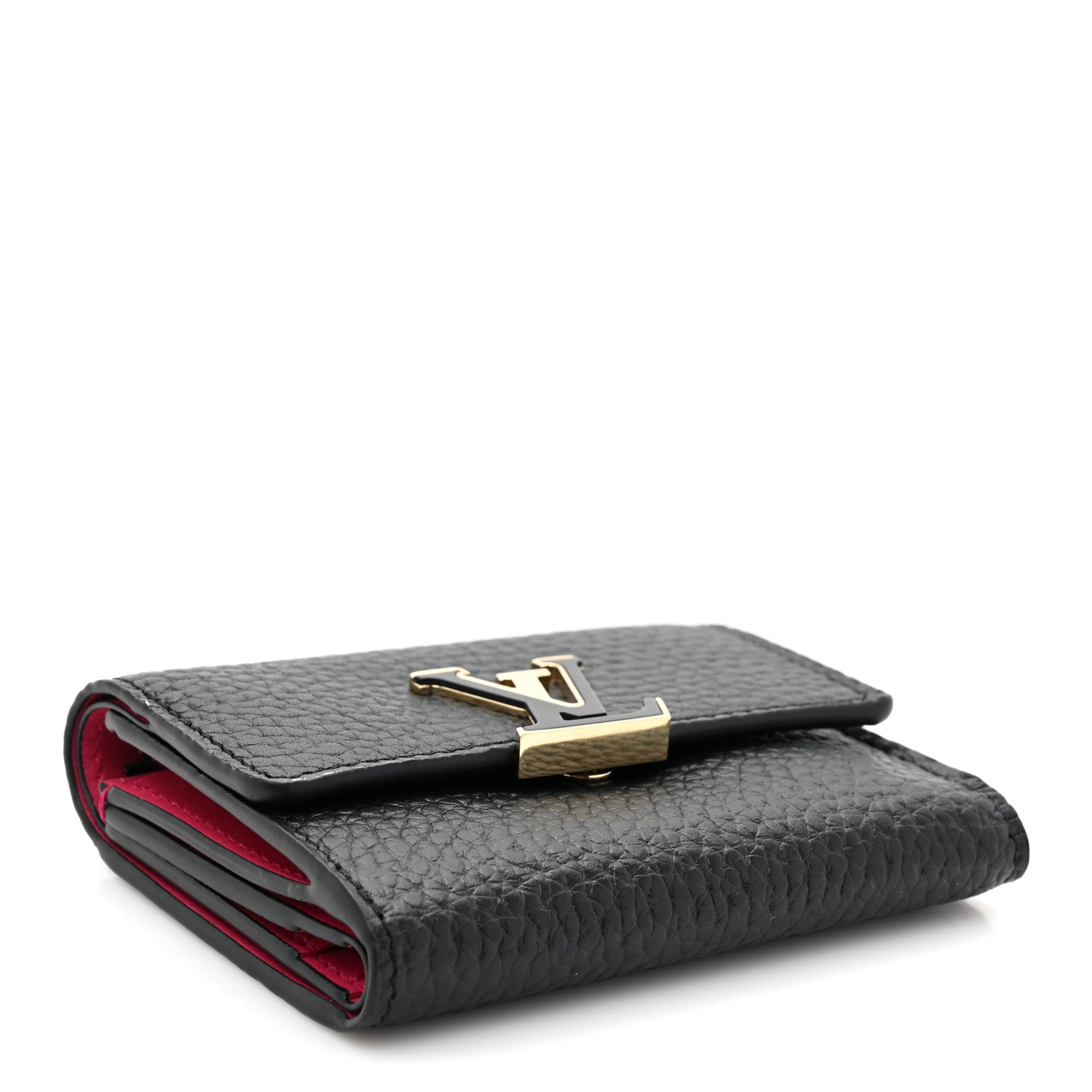 Louis Vuitton Taurillon Capucines XS Wallet Black 4 of 11