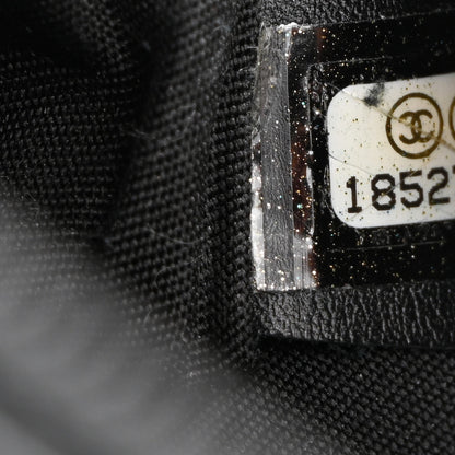 Chanel Caviar Half Moon Wallet On Chain WOC Black 8 of 13