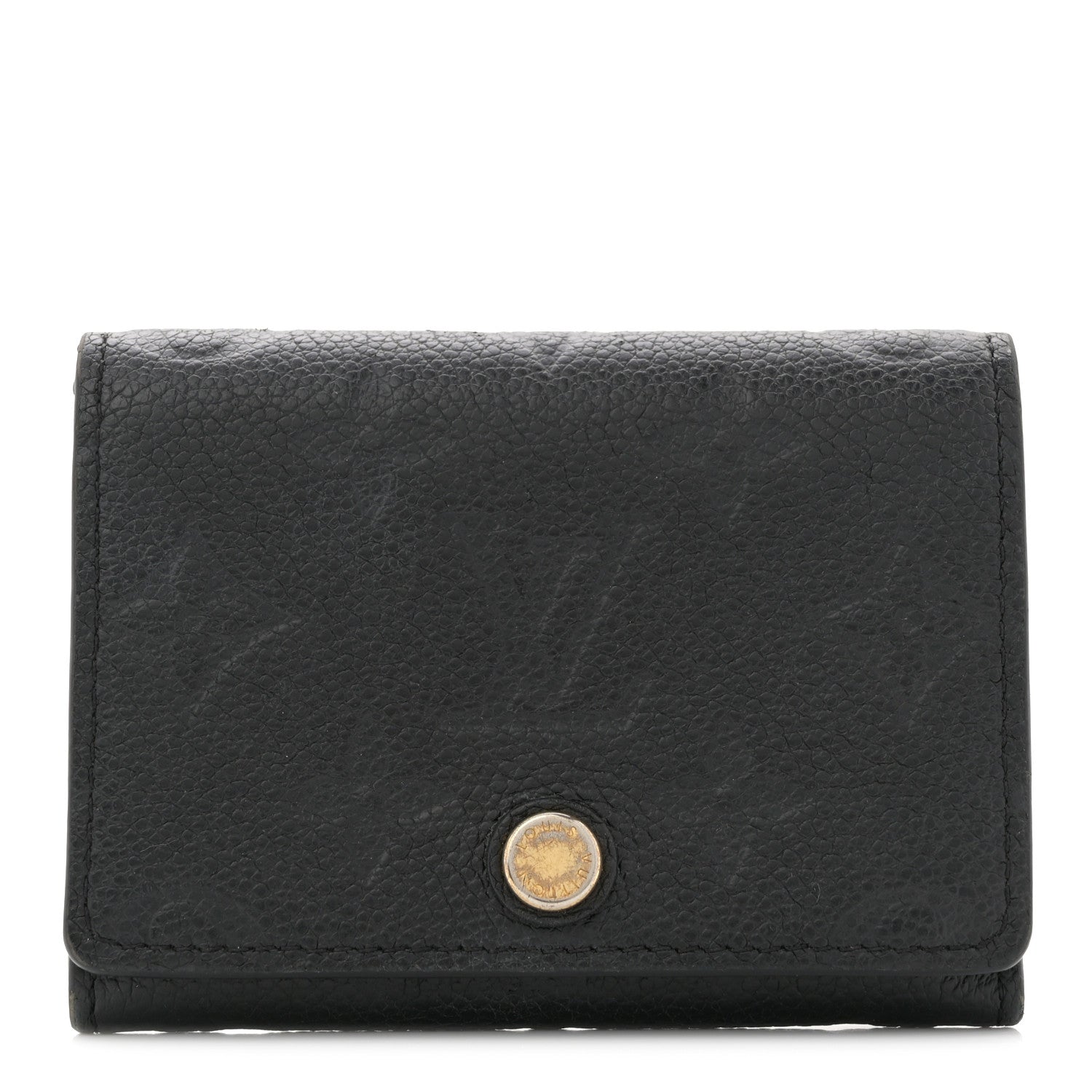 Louis Vuitton Empreinte Business Card Holder Black 1 of 9