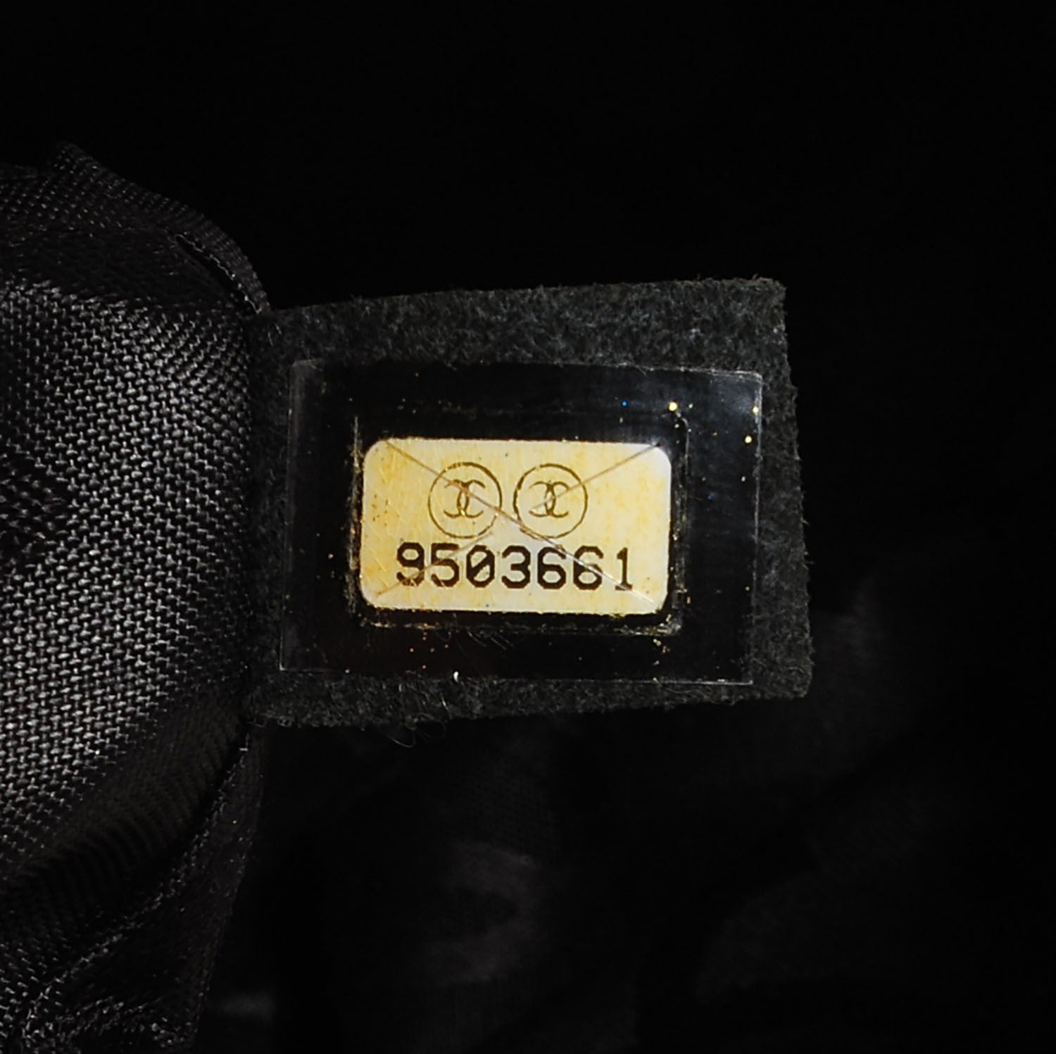 Chanel Calfskin Quilted Large Cambon Bowler Beige Black 7 of 7