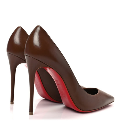 Christian Louboutin Nappa Kate 100 Pumps 38.5 Nude 6 4 of 8