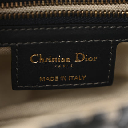 Christian Dior Oblique Saddle Bag With Strap Blue 6 of 11