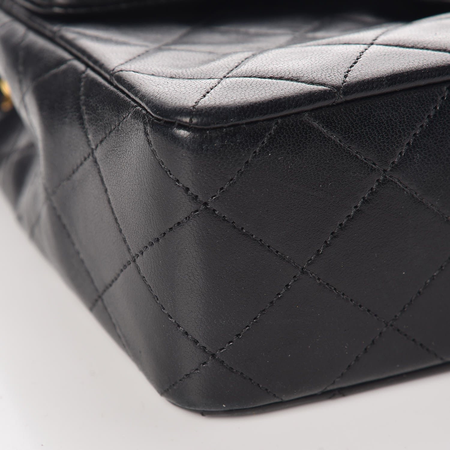 Chanel Lambskin Mini Square Flap Black 11 of 14