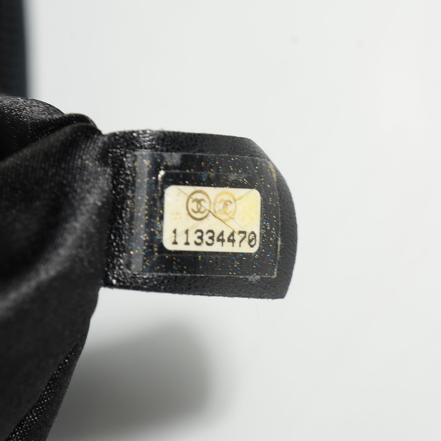 Chanel Lambskin Woven Medium Ultimate Soft Sombrero Bag Black 6 of 7