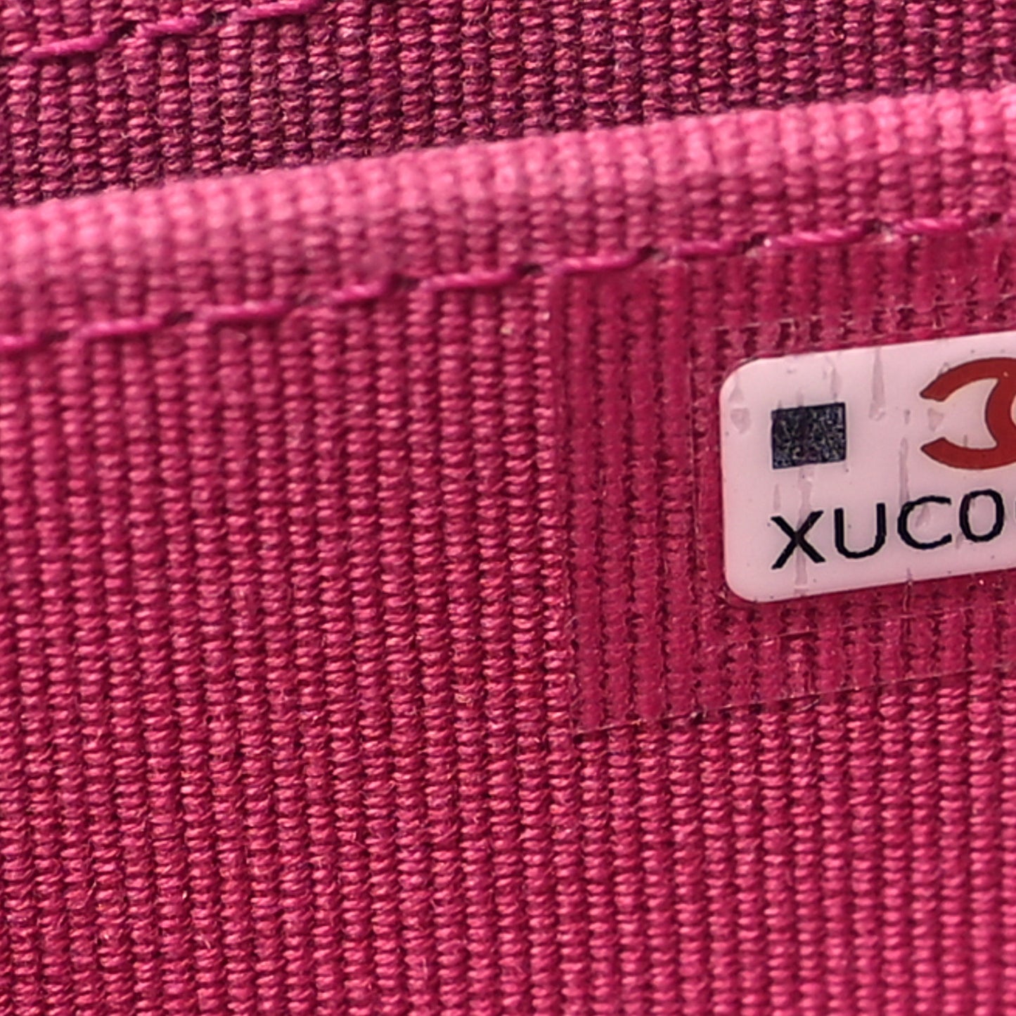 Caviar Quilted Zip Coin Purse Dark Pink