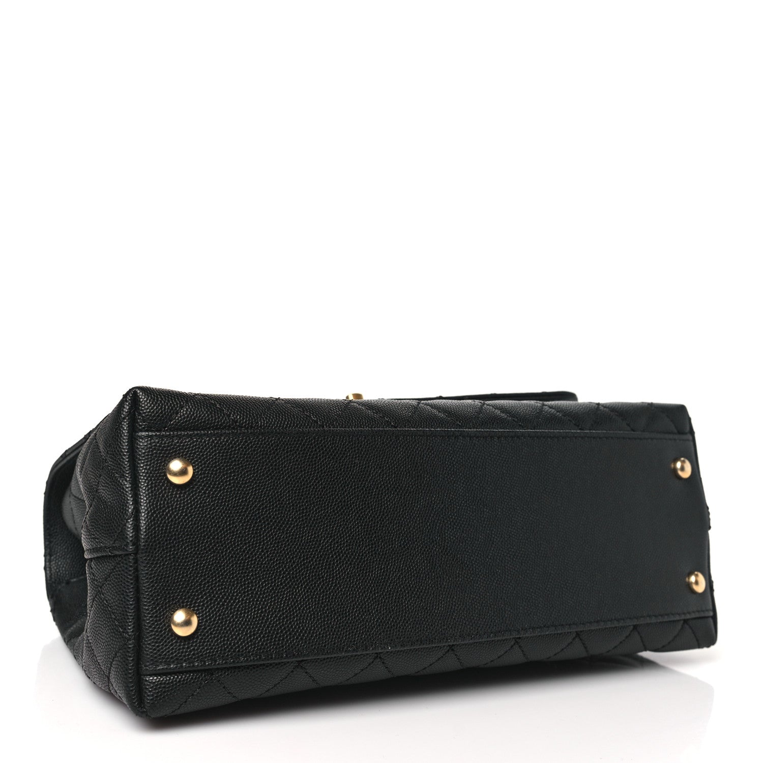 Chanel Caviar Quilted Small Coco Chain Handle Flap Black 4 of 10