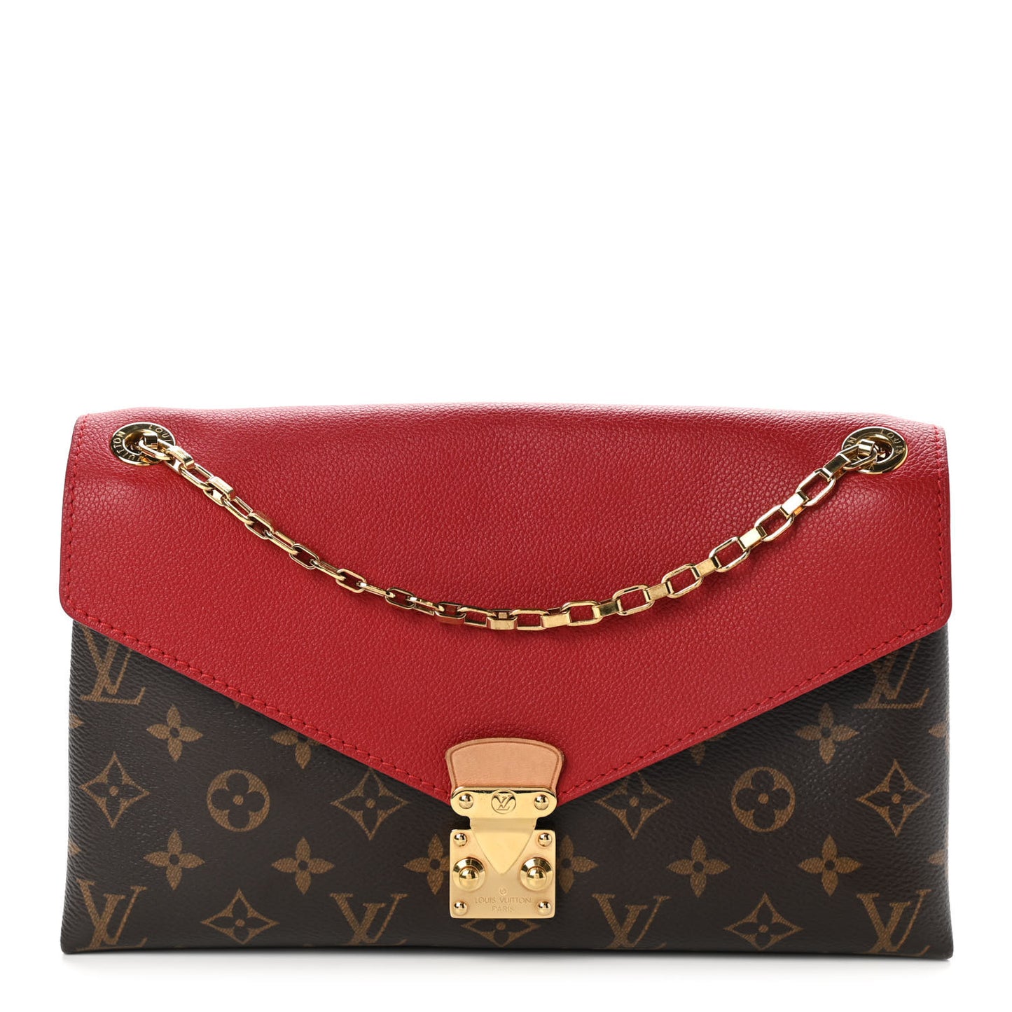 Monogram Pallas Chain Cherry