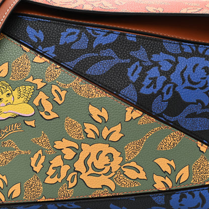 Loewe Calfskin Printed Medium Paula's Ibiza Patchwork Puzzle Bag Multicolor 7 of 9