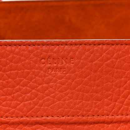 Celine Bullhide Calfskin Medium Phantom Luggage Burnt Orange 6 of 14