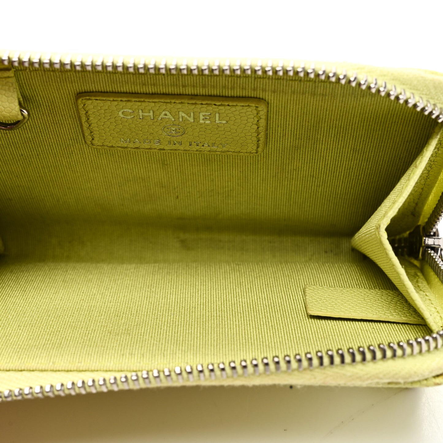 Caviar Key Holder Case Light Pink Light Green