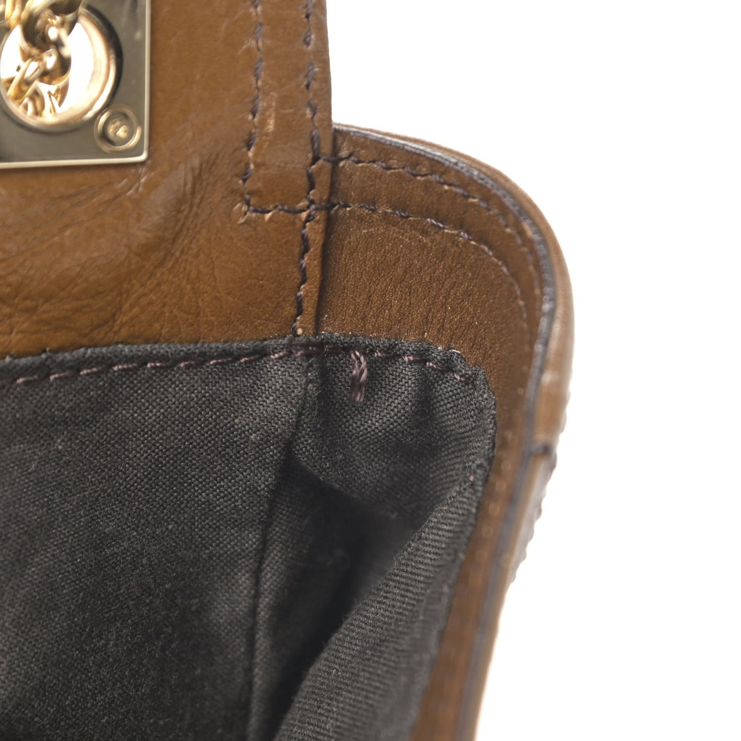 Vitello Acqua Maxi Baguette Bag Saddler