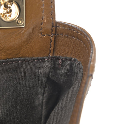 Fendi Vitello Acqua Maxi Baguette Bag Saddler 12 of 16