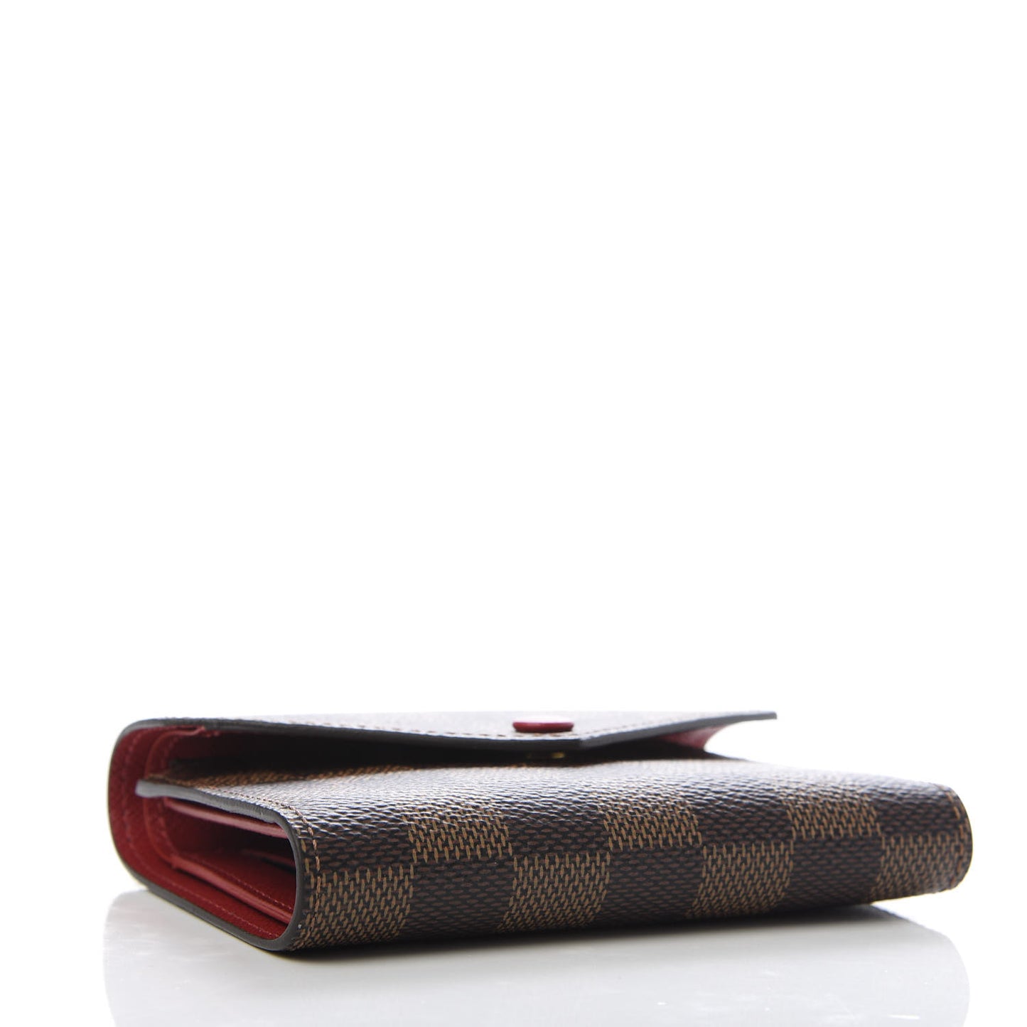 Damier Ebene Victorine Wallet Red