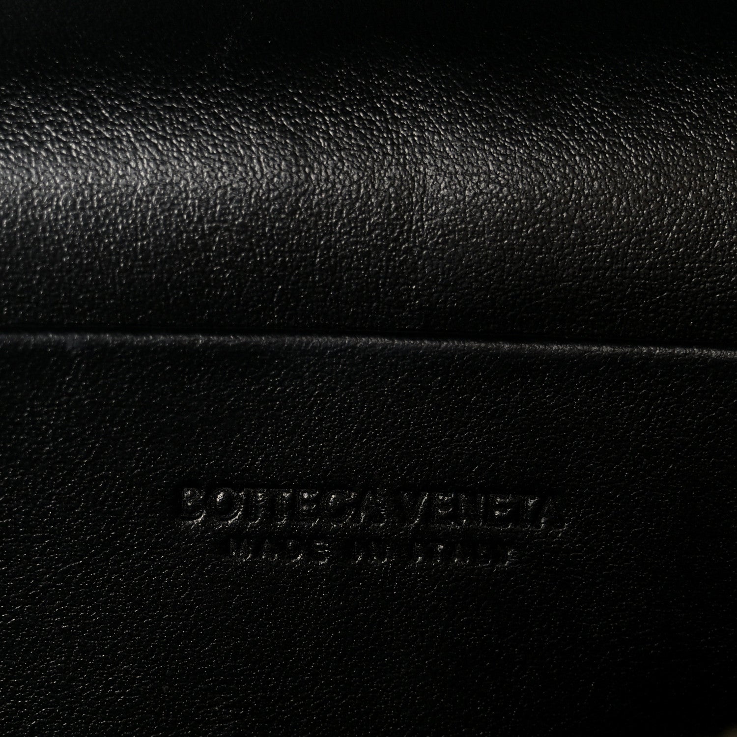 Bottega Veneta Calfskin Intrecciato Bang Bang Vanity Case Black Black 6 of 10
