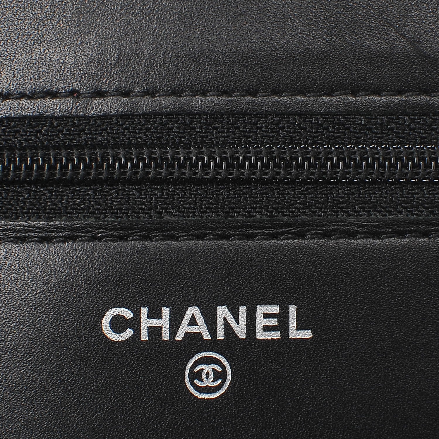 Chanel Calfskin Quilted Cambon Wallet On Chain WOC Black 5 of 9