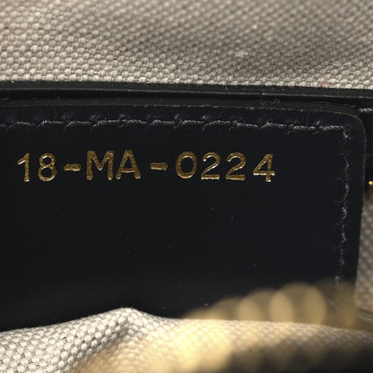 Christian Dior Oblique Medium D-Vibe Bowling Bag Blue 7 of 10