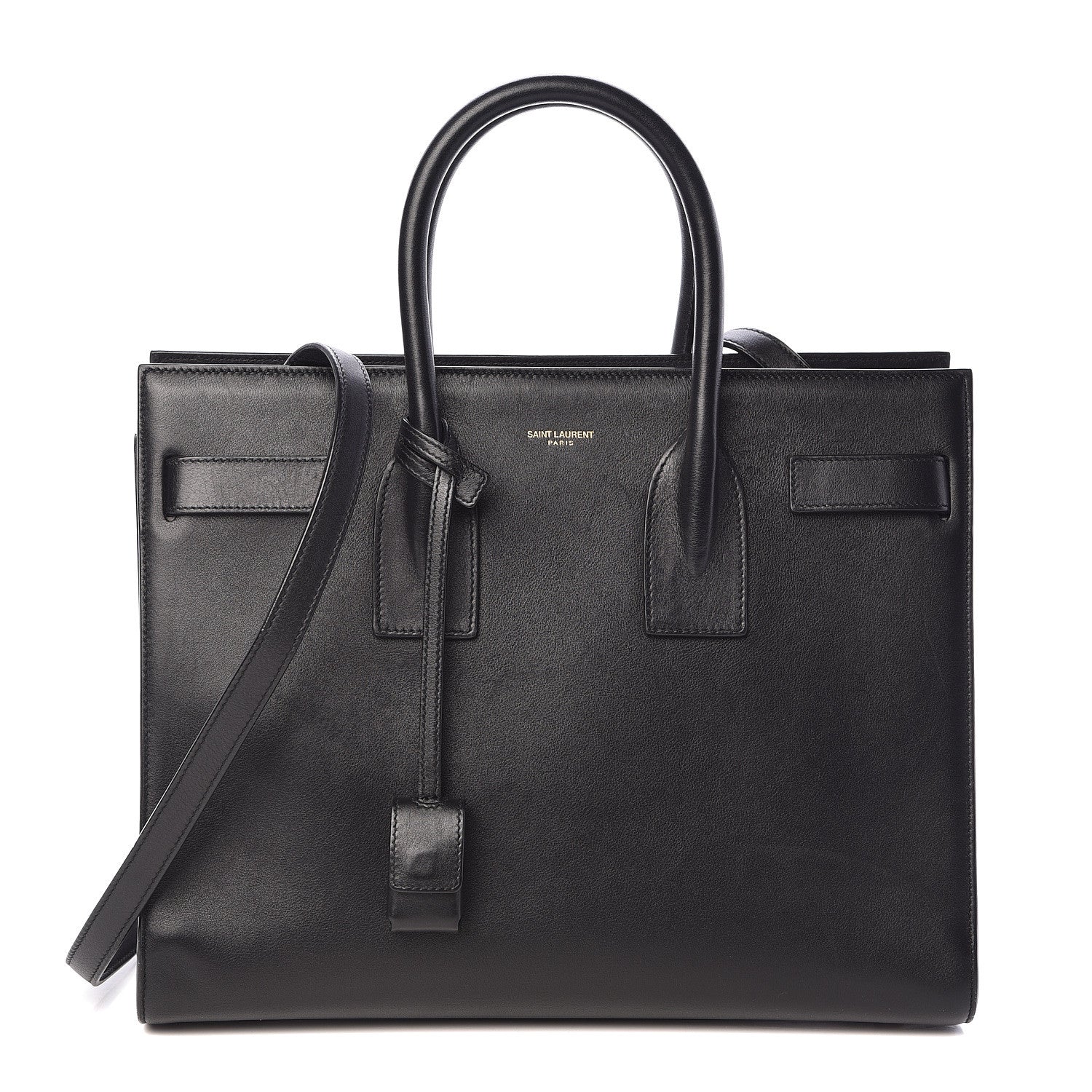 Saint Laurent Calfskin Small Sac De Jour Black 1 of 9