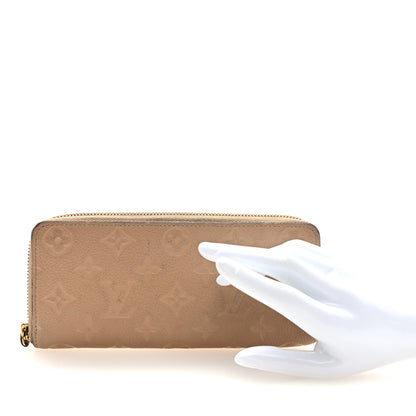 Louis Vuitton Empreinte Clemence Wallet Dune 2 of 6