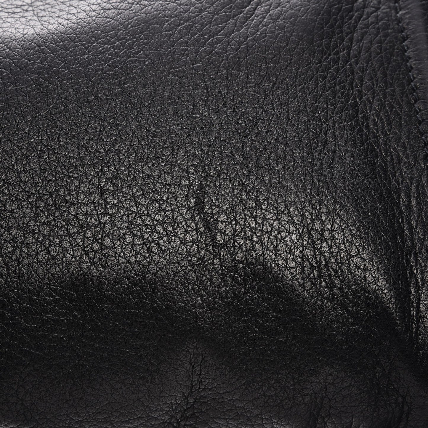 Cervo Deerskin Fringe Clutch Nero Black