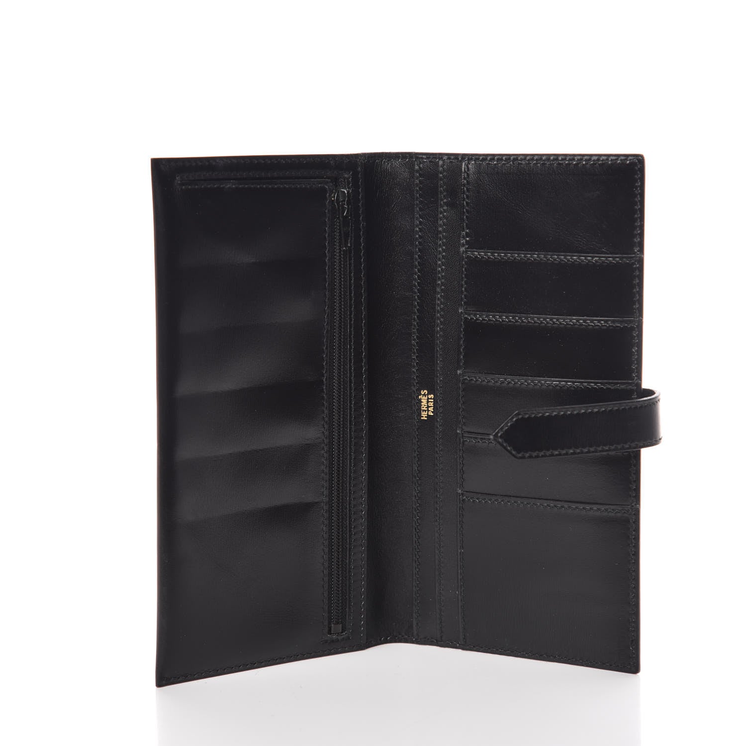 Hermes Box Bearn Wallet Black 5 of 9