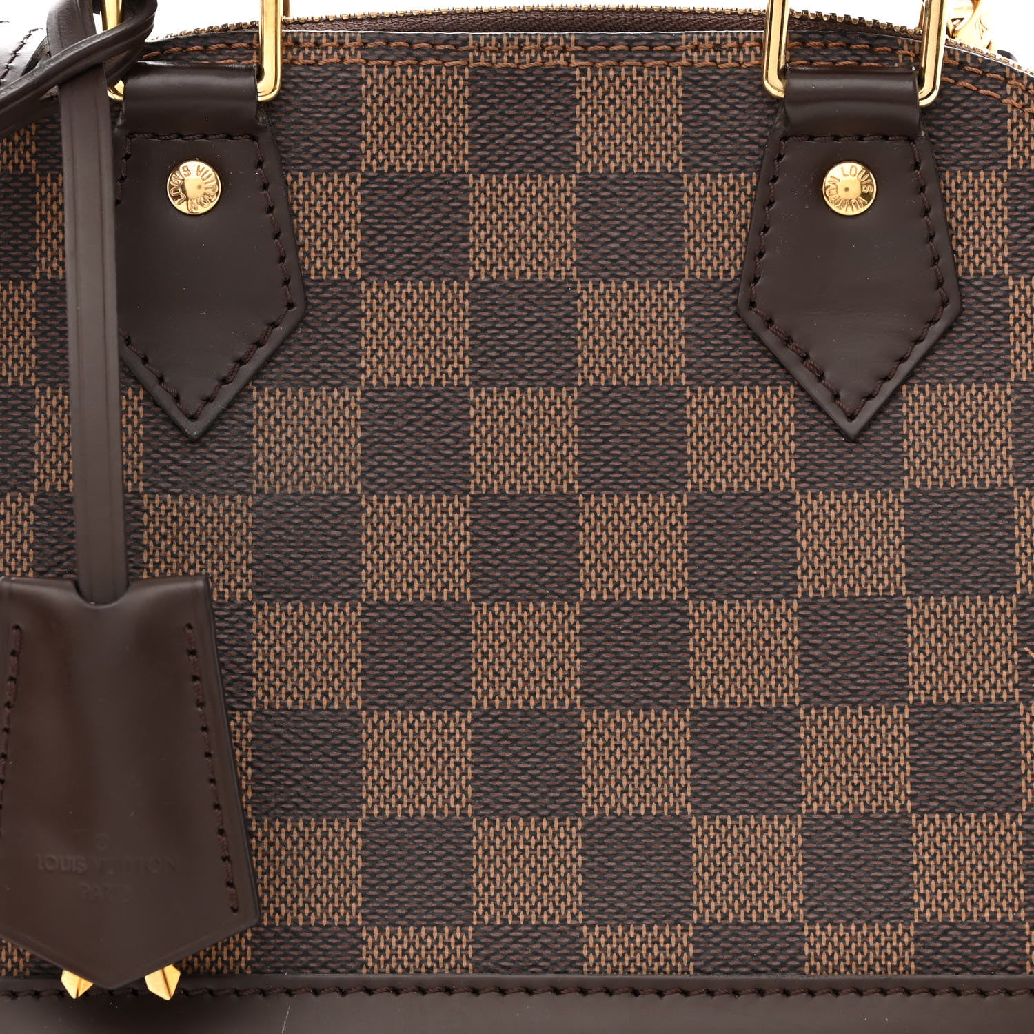 Louis Vuitton Damier Ebene Alma BB 9 of 12