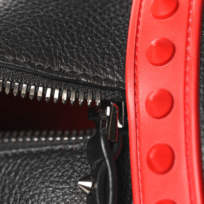 Christian Louboutin Calfskin Sneakender Studded Duffle Bag Black 12 of 16