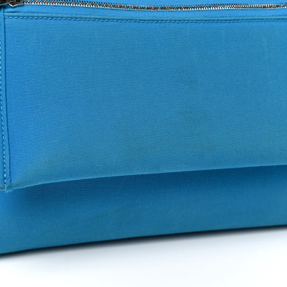 Hermes Vache Hunter Toile Herbag Zip 31 PM Bleu Zanzibar Bleu Indigo 23 of 25