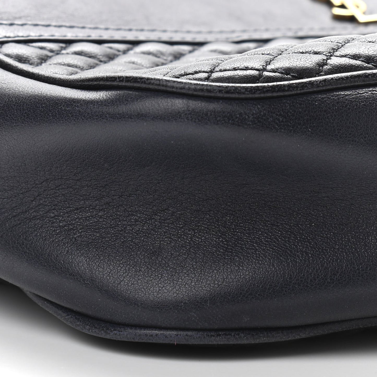 Lambskin Quilted Victoire Camera Bag Deep Marine