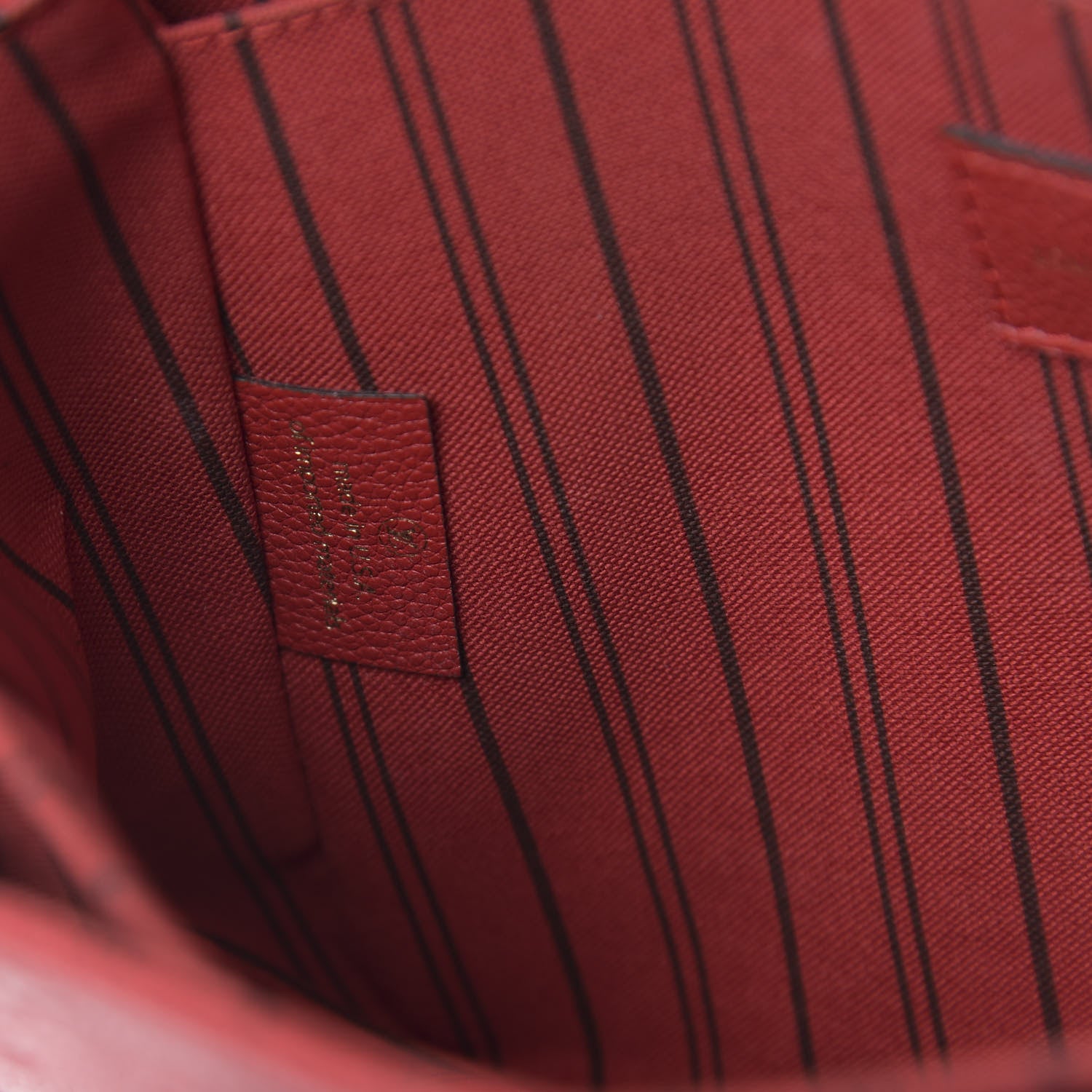 Louis Vuitton Empreinte Pochette Metis Cerise 7 of 12