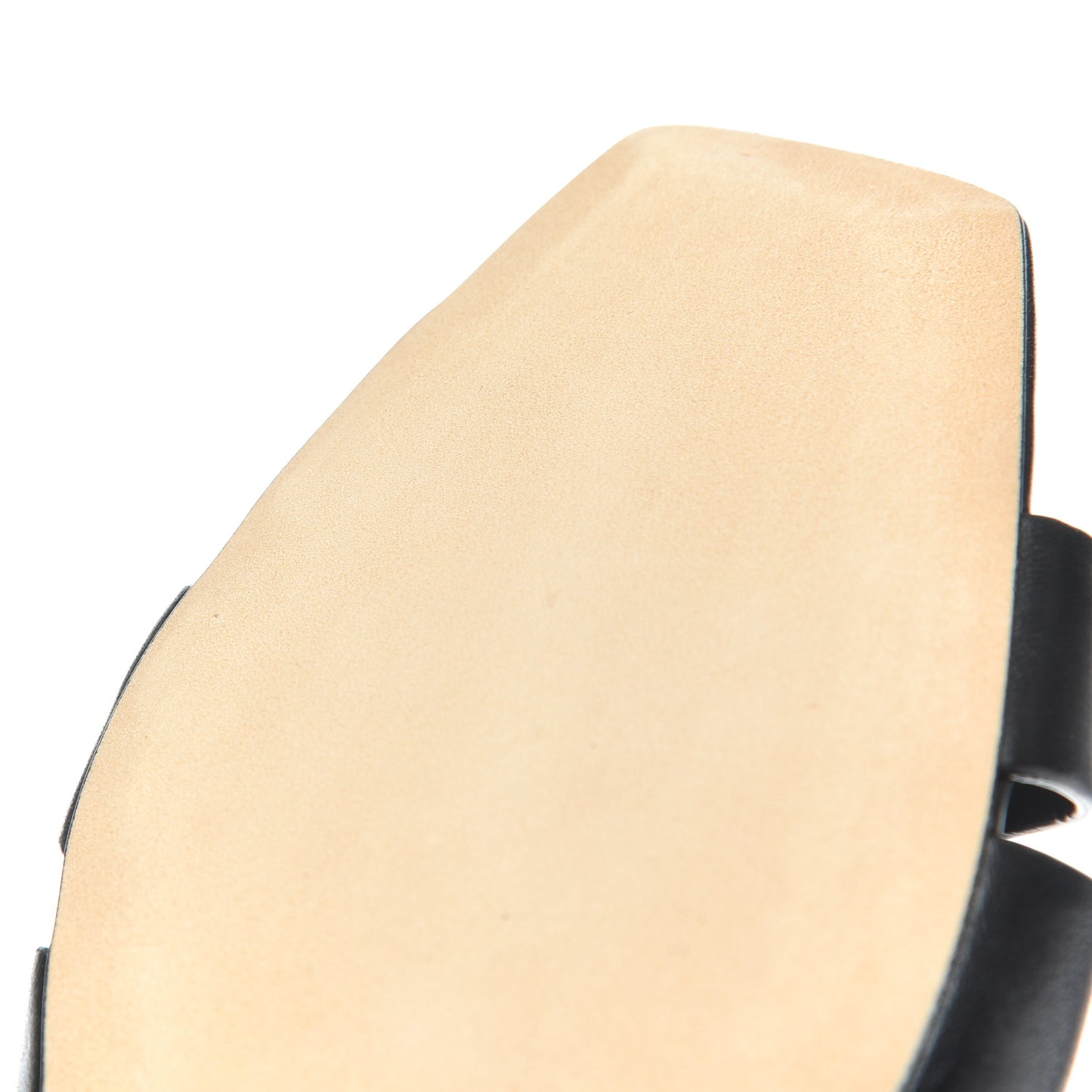 Calfskin Tribute 05 Slide Sandals 37 Black