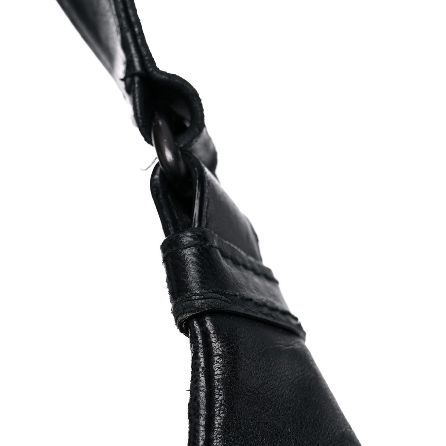 Nappa Intrecciato Medium Campana Black