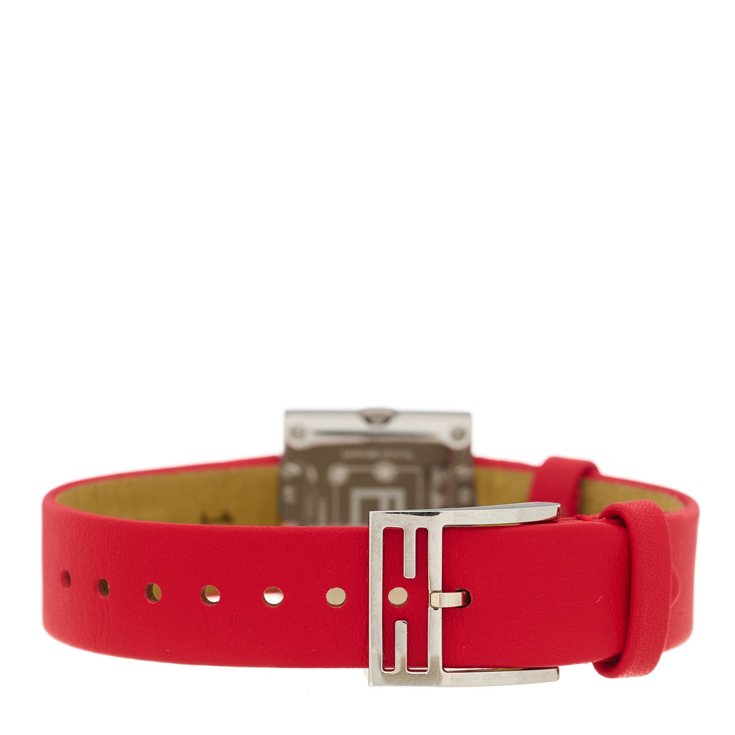 Fendi Stainless Steel Calfskin Diamond 24mm FendiMania Quartz