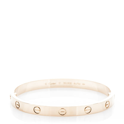 Cartier 18K Yellow Gold LOVE Bracelet 17 1 of 5
