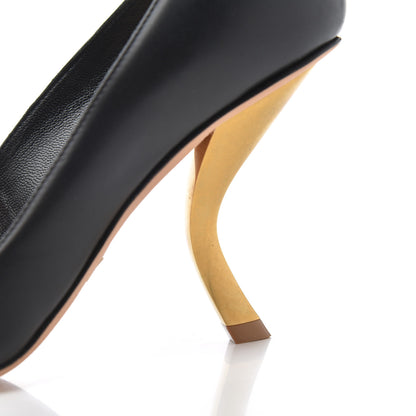 Christian Dior Calfskin D-Sculpture Pumps 36 Black 14 of 19