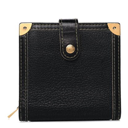 Louis Vuitton Suhali Compact Zipped Wallet Black 1 of 14