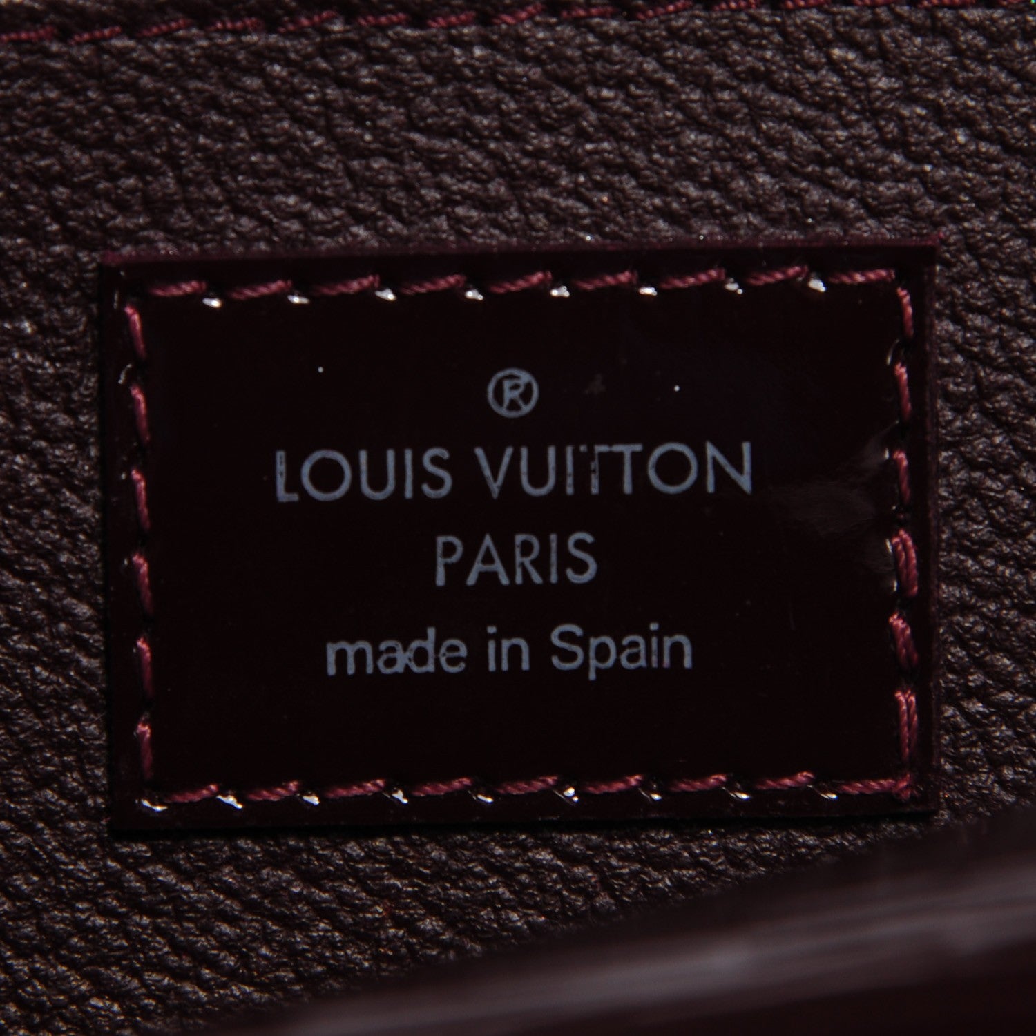 Louis Vuitton Electric Epi Cosmetic Pouch Prune 6 of 7