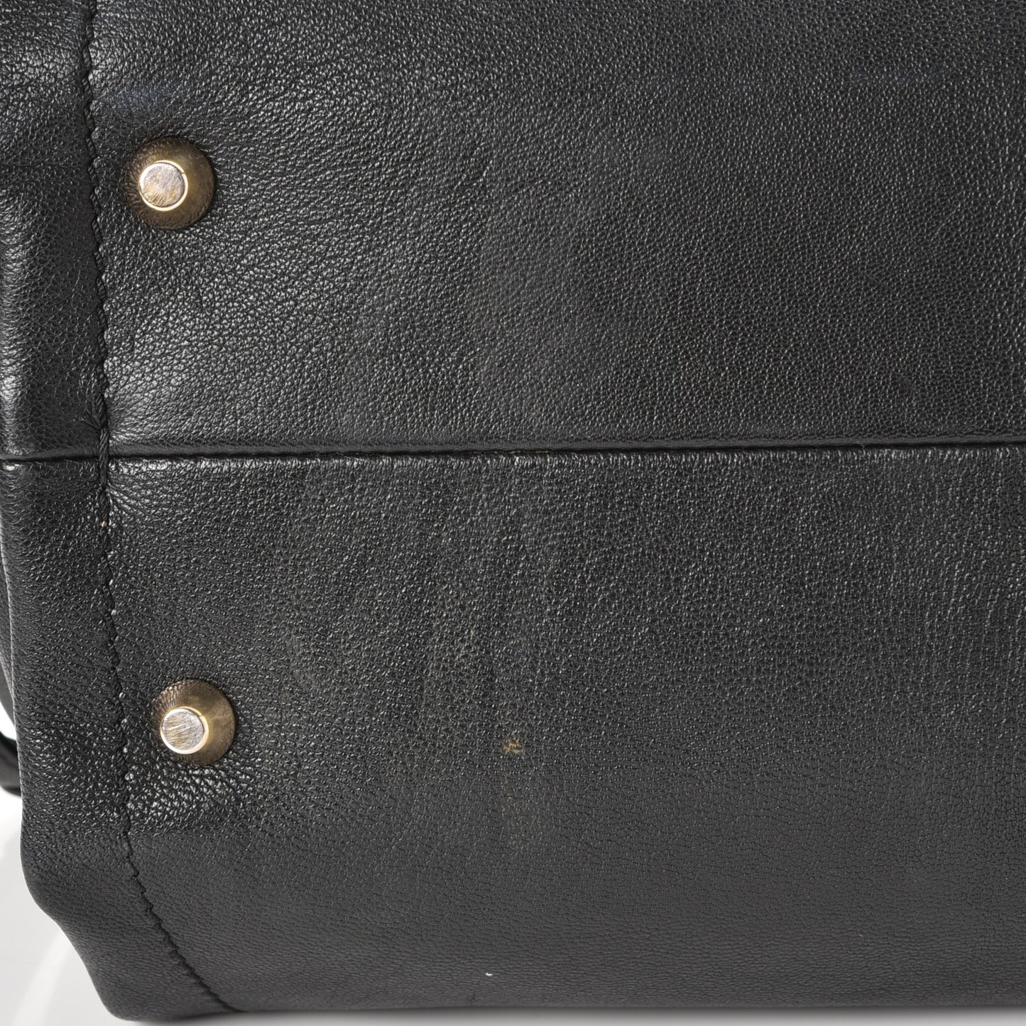Goatskin Trilogy Bowling Bag Black