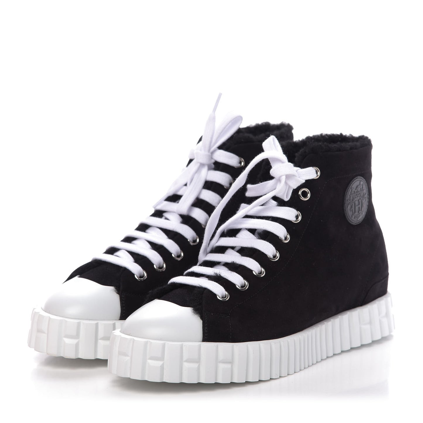 Woolskin Calfskin Womens Climb Sneakers 36 Black