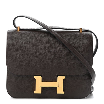 Hermes Epsom Constance 18 Chocolate 1 of 8