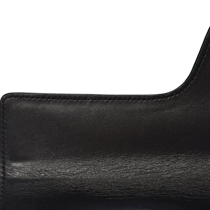 Celine Satinated Calfskin Medium 16 Top Handle Bag Black 9 of 11