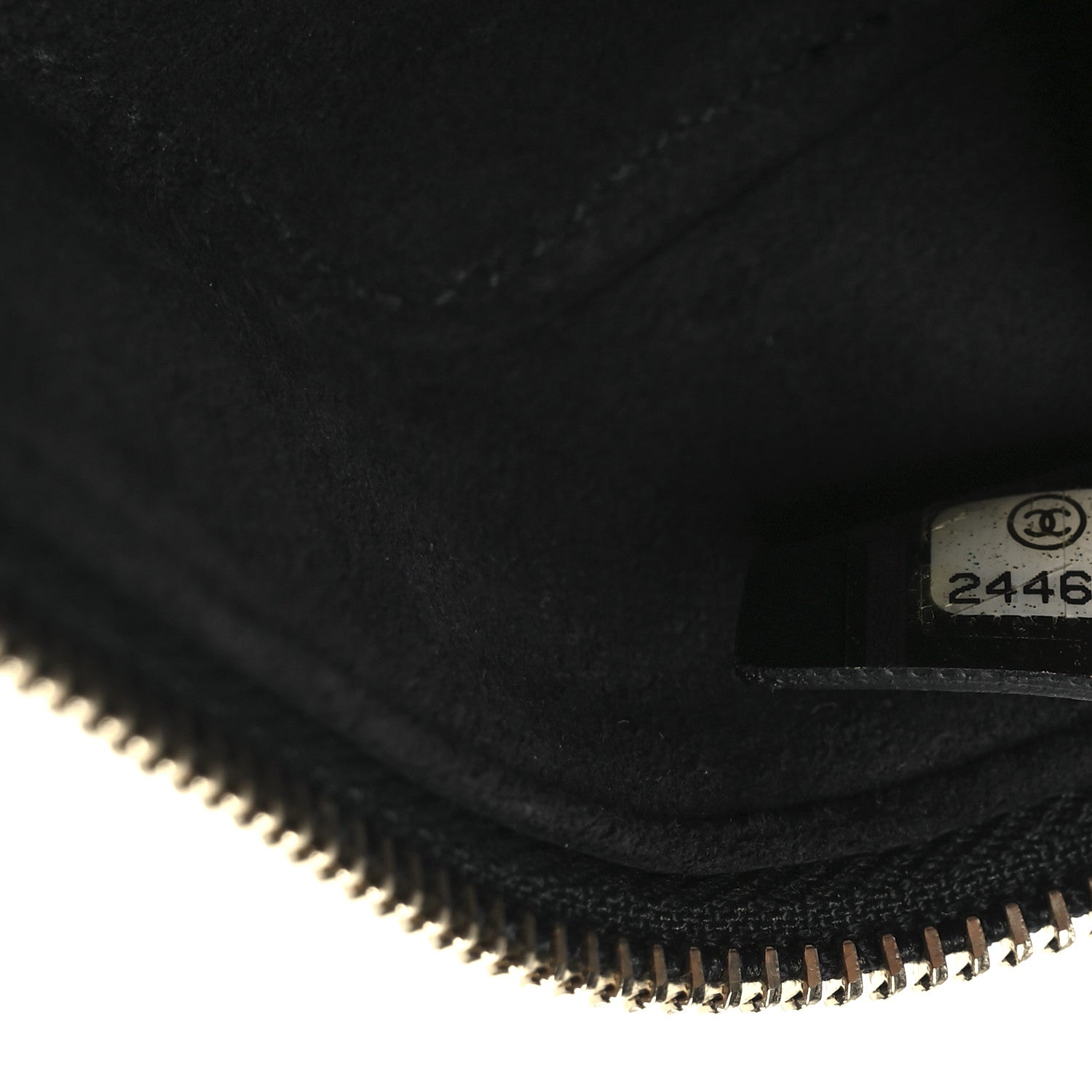 Chanel Caviar Quilted Jewelry Travel Case Black 7 of 8