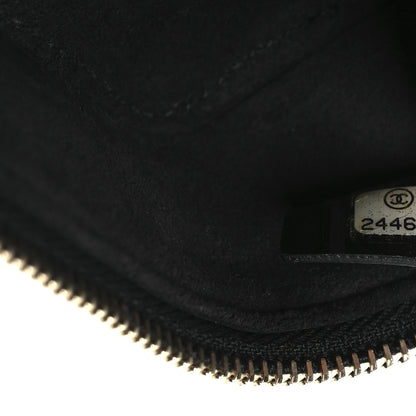 Chanel Caviar Quilted Jewelry Travel Case Black 7 of 8