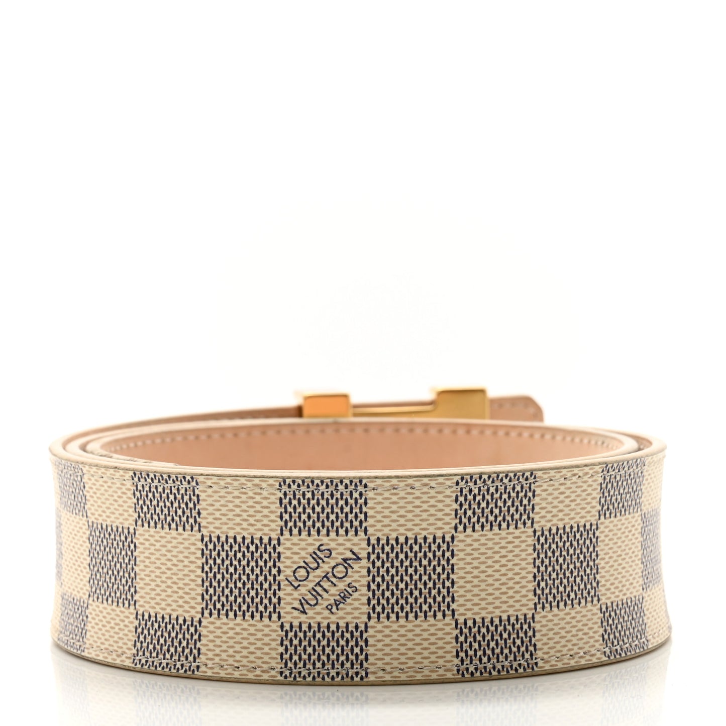 Damier Azur LV Initiales Belt 80 32