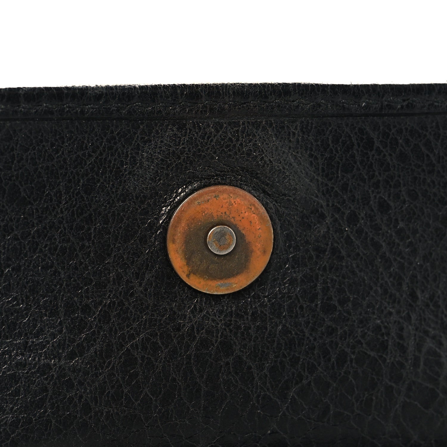 Balenciaga Agneau Classic Hardware Money Wallet Black 8 of 8
