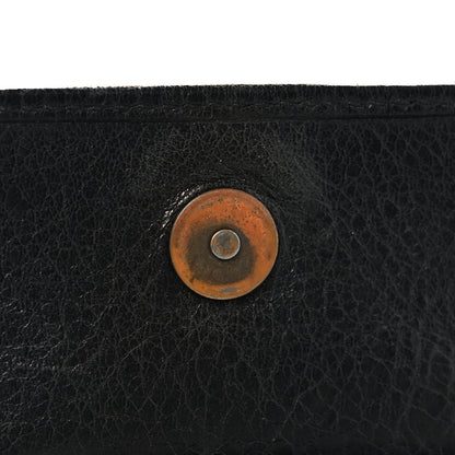 Balenciaga Agneau Classic Hardware Money Wallet Black 8 of 8