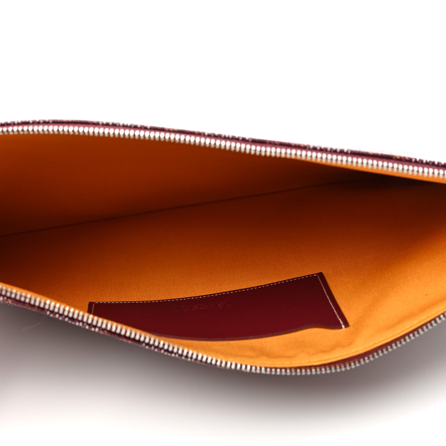 Goyardine Senat Pochette GM Burgundy