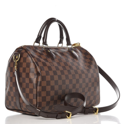 Louis Vuitton Damier Ebene Speedy Bandouliere 30 5 of 9